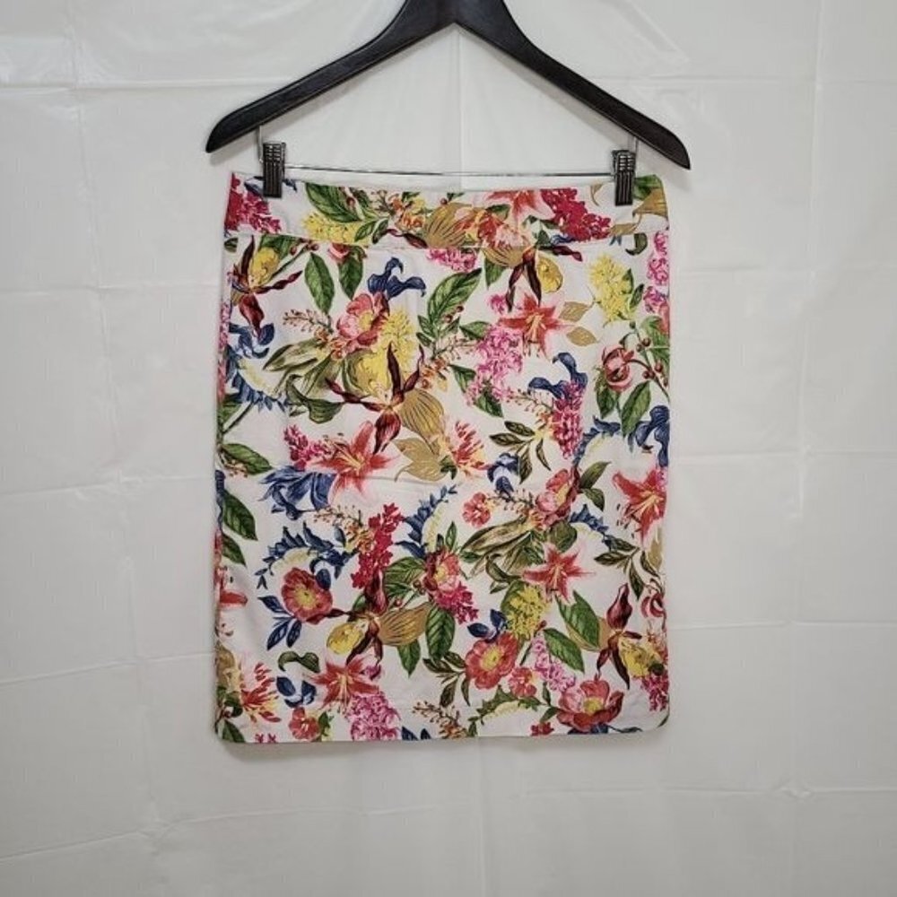 Jessica Floral Pencil Skirt